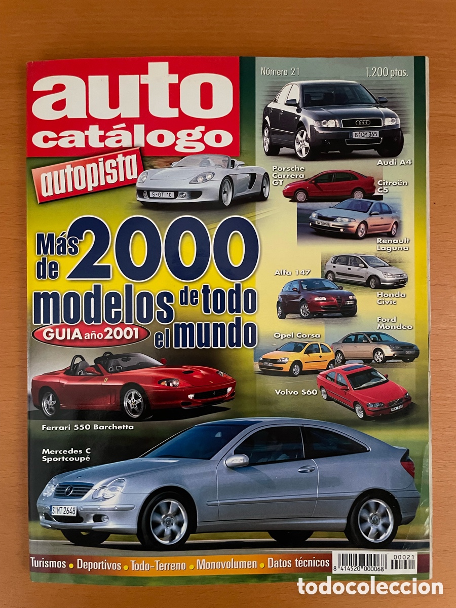 Coleccionismo de revistas y peri&oacute;dicos: Auto Cat&aacute;logo Autopista n&ordm; 21, a&ntilde;o 2001