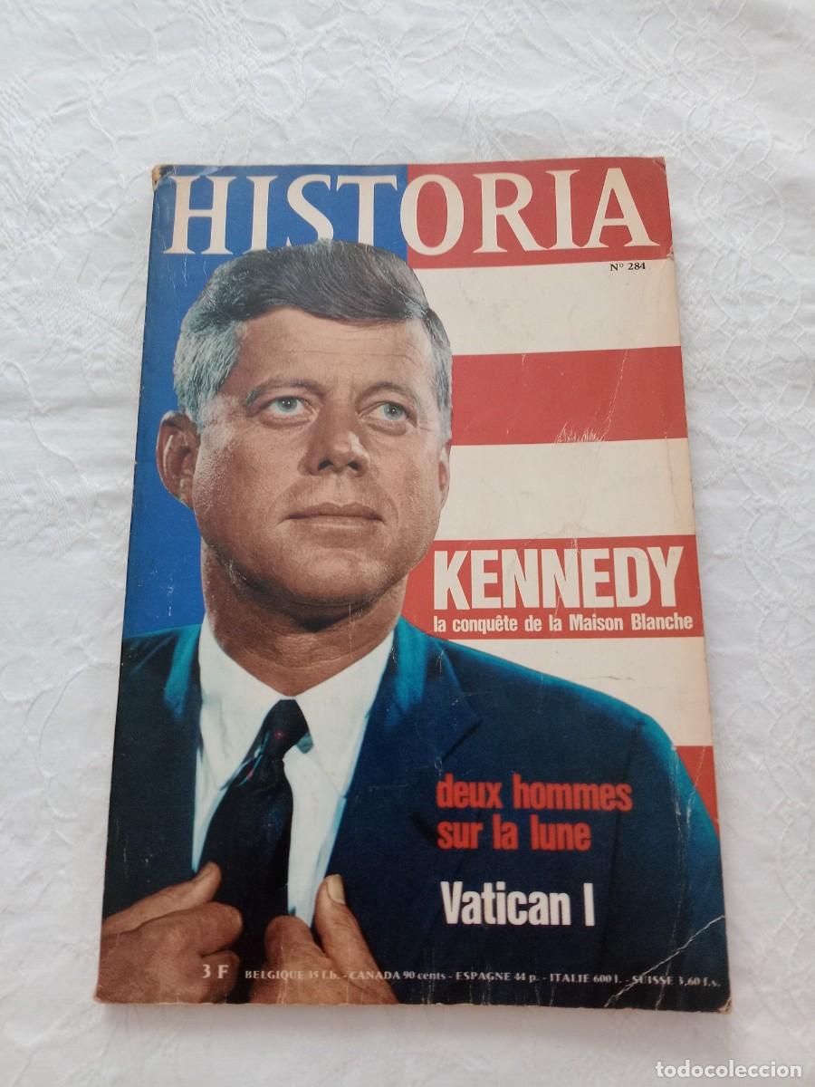 Collectionnisme de Revues et Journaux: revista Historia n&ordm; 284 1970 de Francia especial Kennedy
