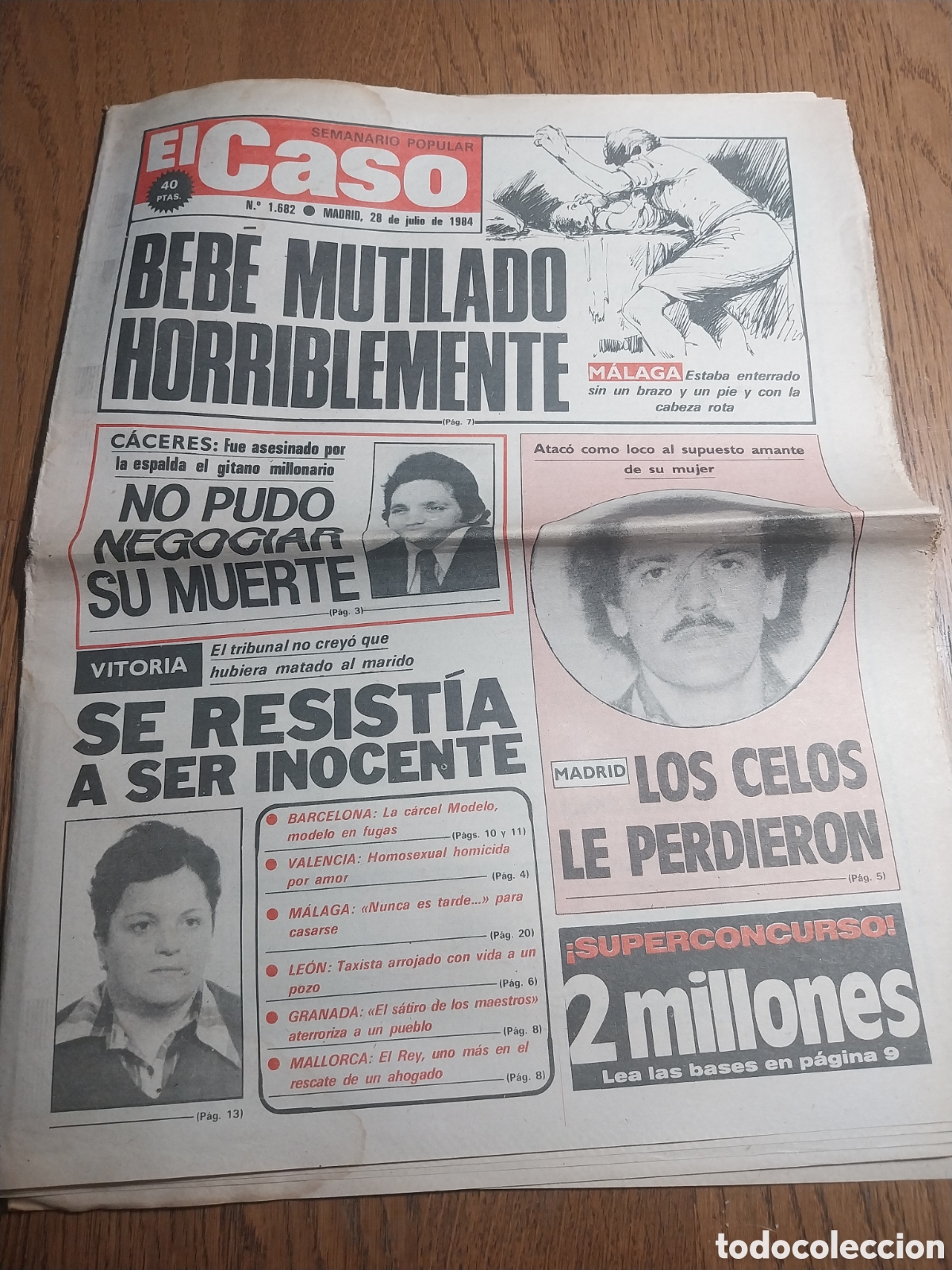 Coleccionismo de revistas y peri&oacute;dicos: EL CASO 1984 MIAJADAS. ONTENIENTE.