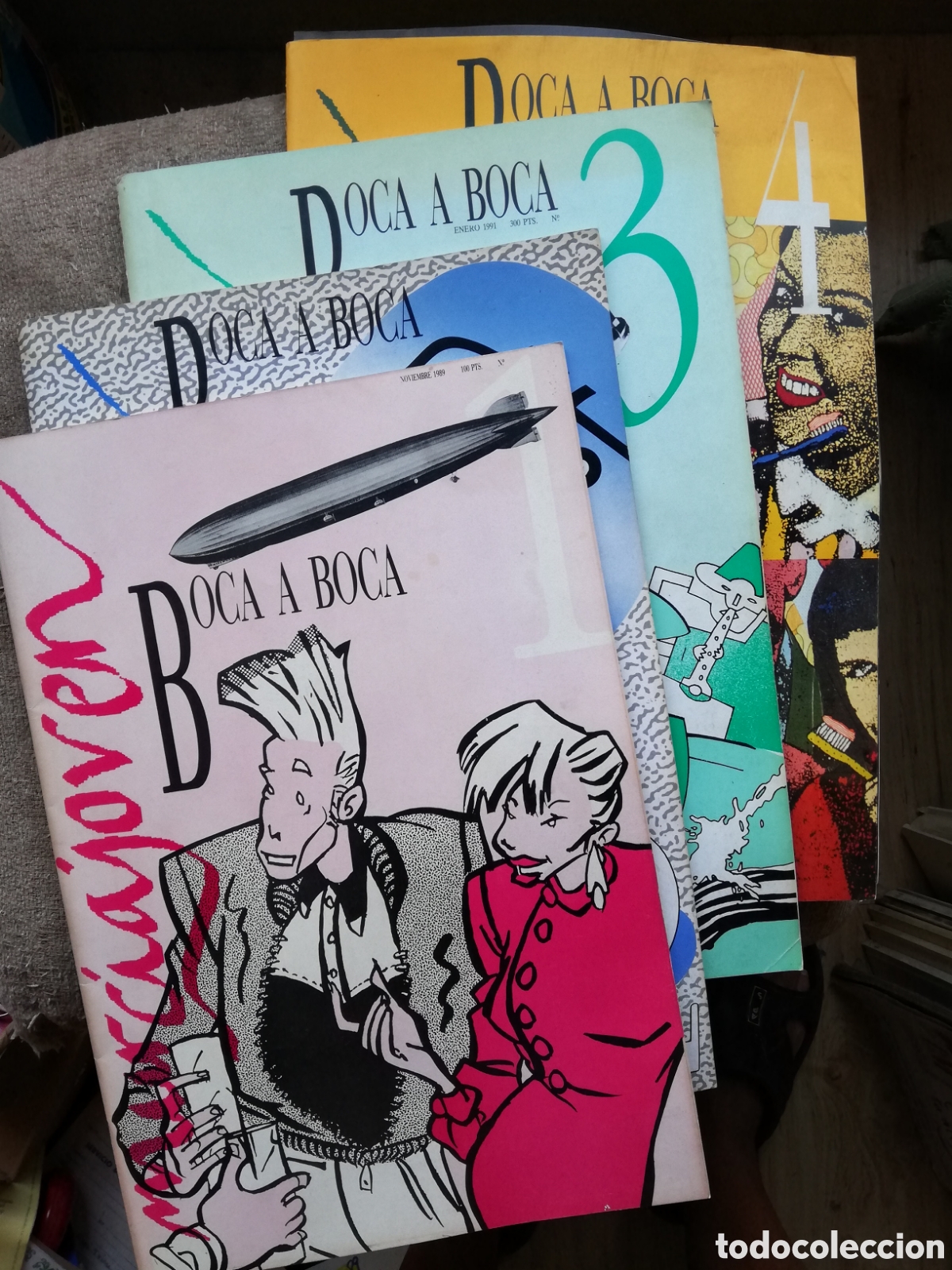 Coleccionismo de revistas y peri&oacute;dicos: Boca a boca. Revista de la concejal&iacute;a de cultura de Murcia. Ejemplares 1, 2, 3 y 4