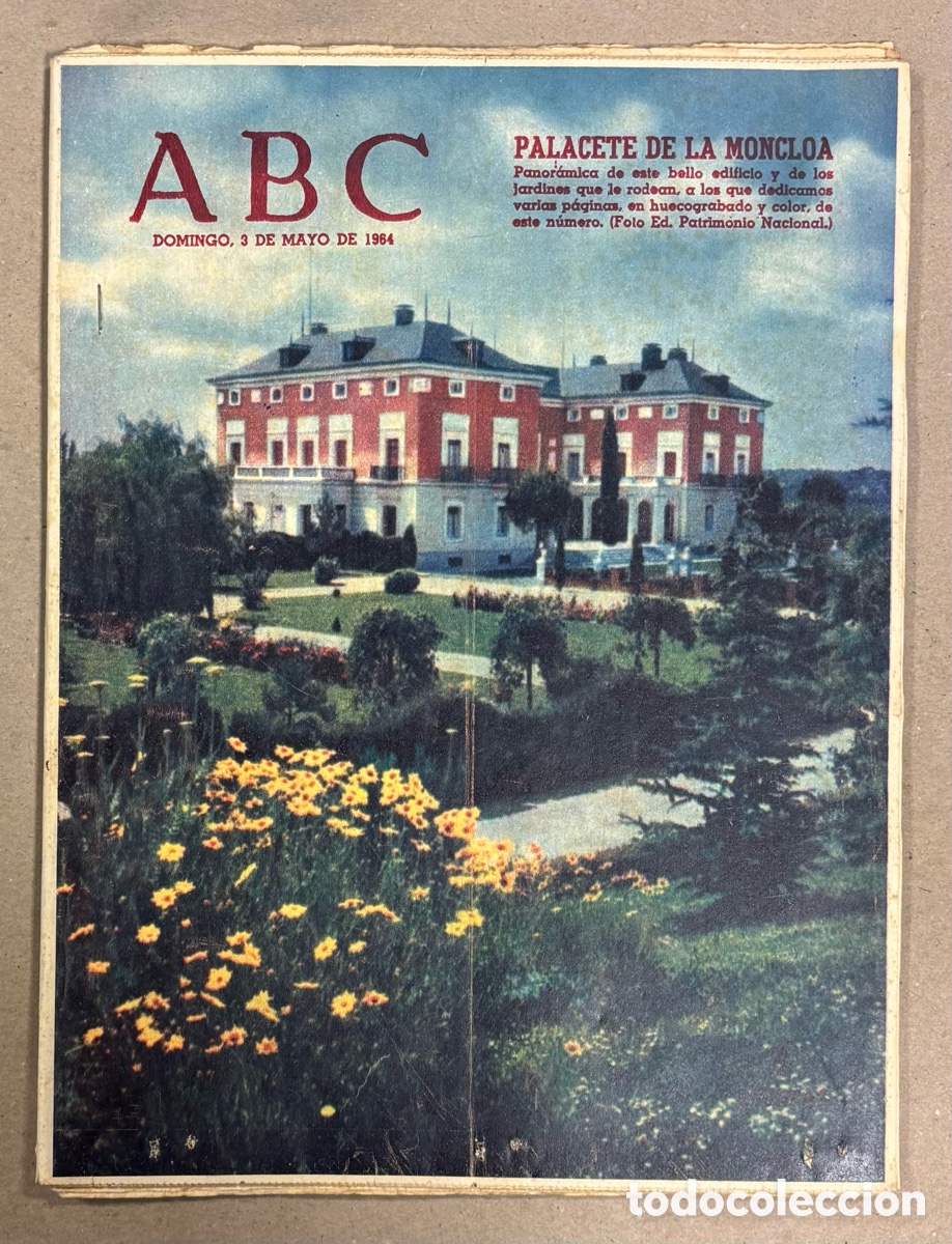 Coleccionismo de revistas y peri&oacute;dicos: ABC (3 DE MAYO DE 1964). PALACETE DE LA MONCLOA,&hellip;