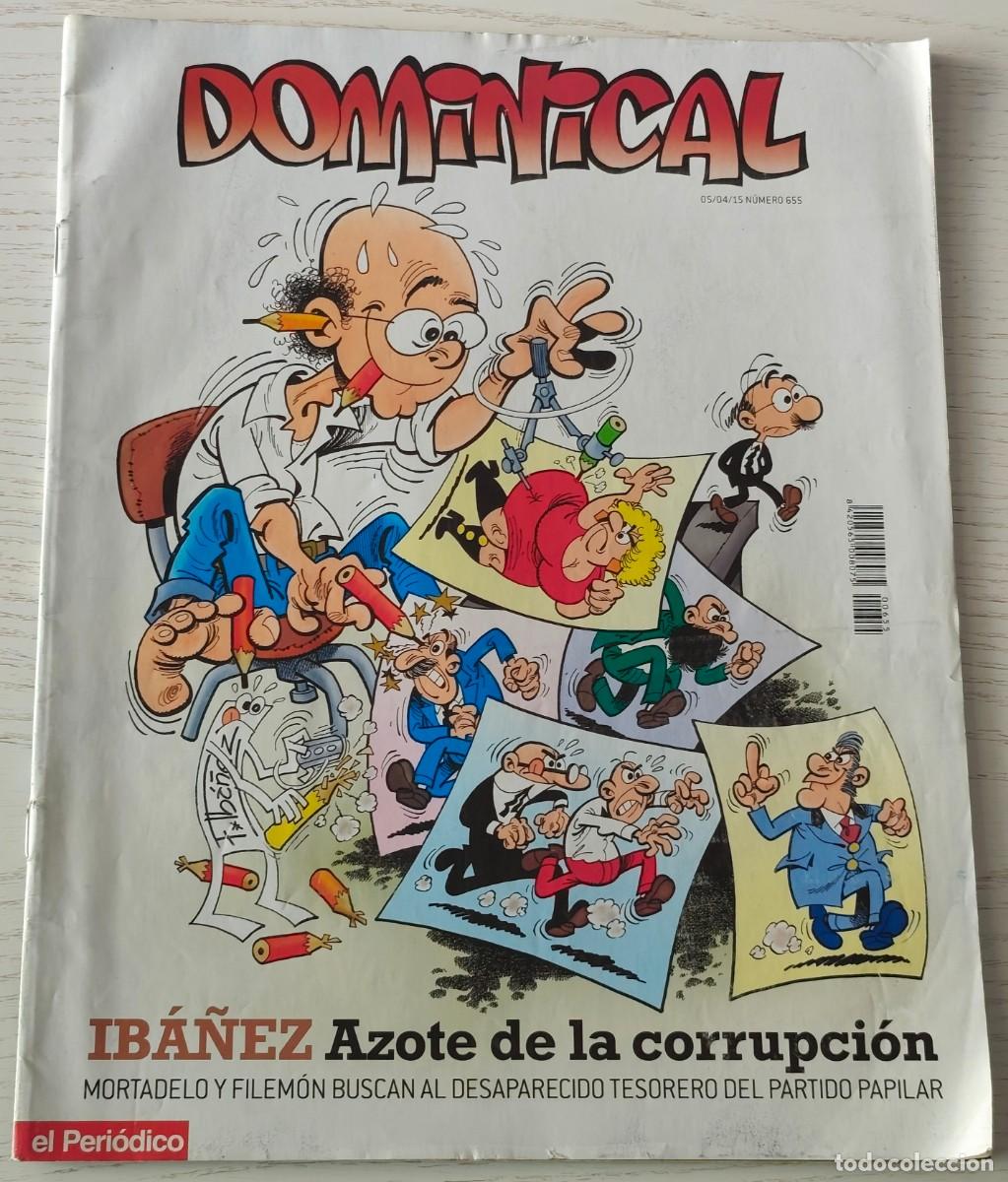 Coleccionismo de revistas y peri&oacute;dicos: DOMINICAL DE EL PERI&Oacute;DICO N&ordm; 655 (5 de abril del 2015 &middot; HELEN MIRREN / FRANCISCO IB&Aacute;&Ntilde;EZ / WASHINGTON