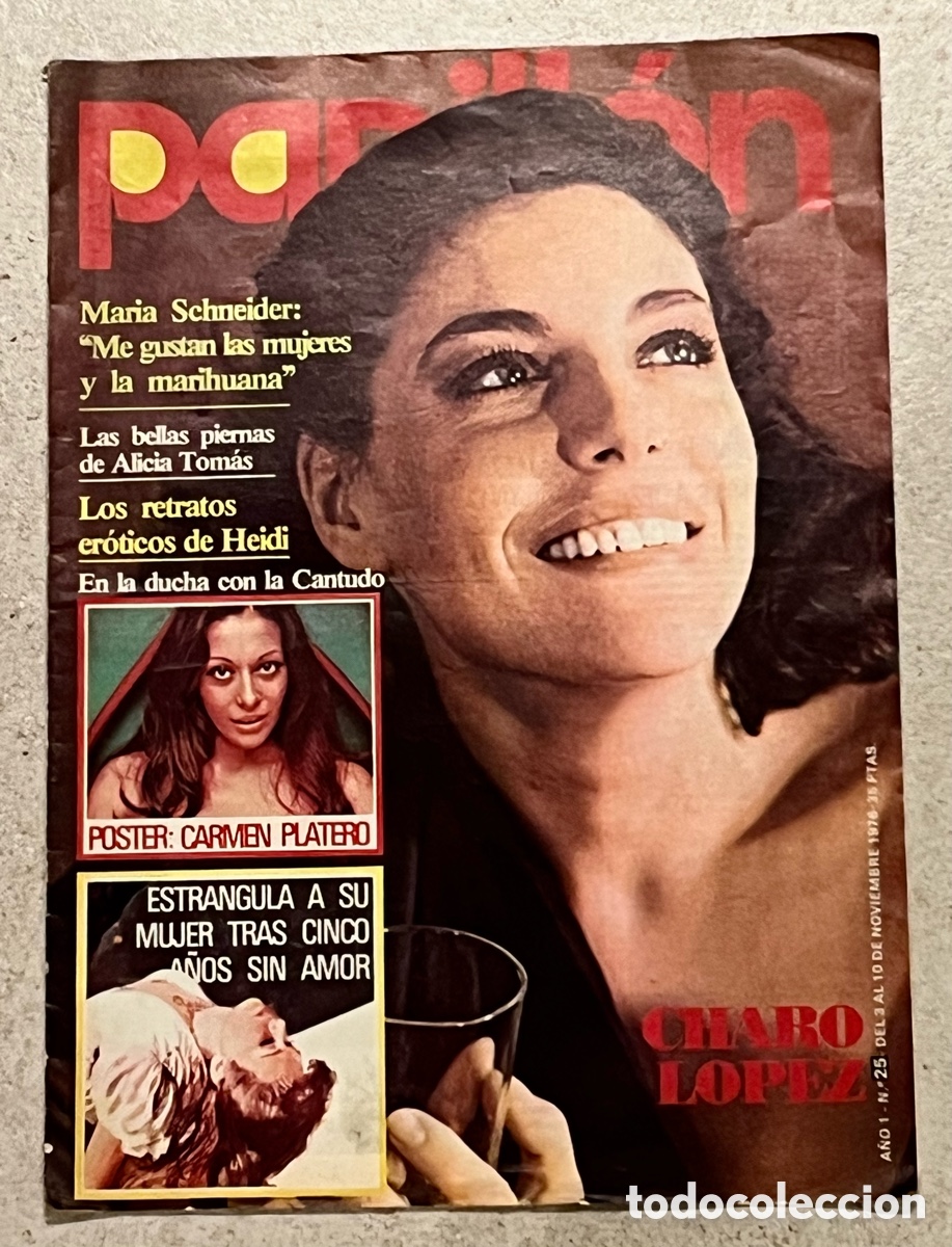 Coleccionismo de revistas y peri&oacute;dicos: REVISTA PAPILL&Oacute;N - A&Ntilde;O 1 N&ordm;25 - DEL 3 AL 10 DE NOVIEMBRE 1976 - EROTISMO