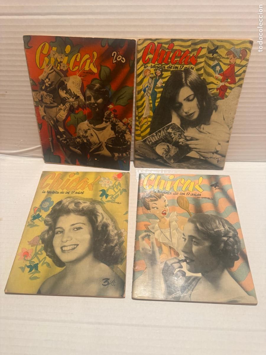 Coleccionismo de revistas y peri&oacute;dicos: REVISTA CHICAS a&ntilde;os 60