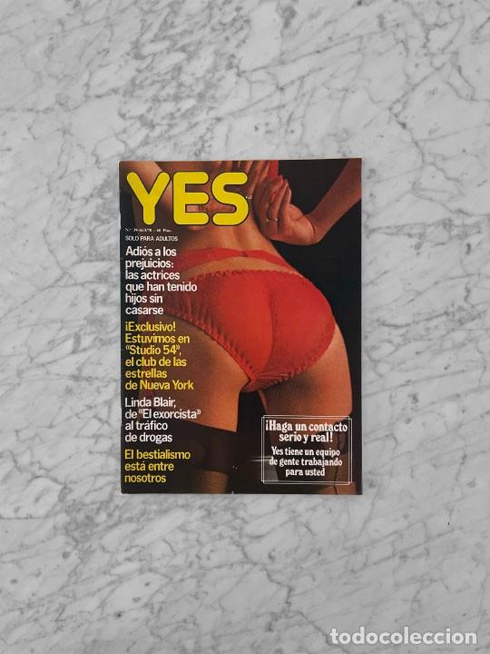 Coleccionismo de revistas y peri&oacute;dicos: YES - 1978 - STUDIO 54 DE NUEVA YORK, LINDA BLAIR, JOHAN CRUYFF, WALERIAN BOROWCZYK