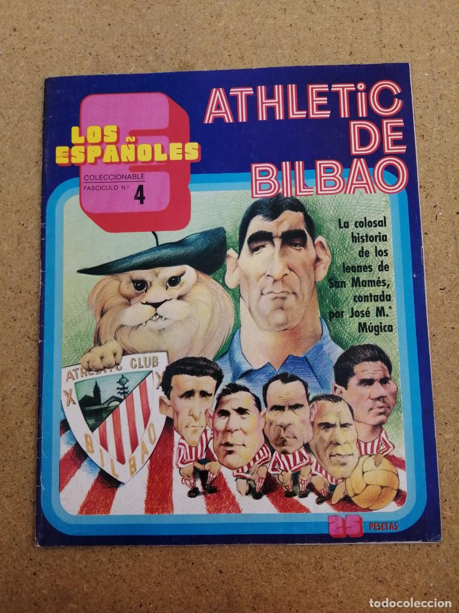 Coleccionismo de revistas y peri&oacute;dicos: LOS ESPA&Ntilde;OLES (NUMERO 4) ATHLETIC DE BILBAO