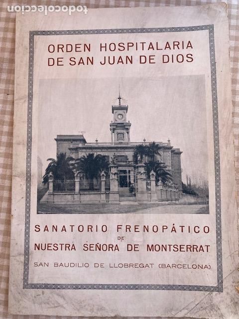 Coleccionismo de revistas y peri&oacute;dicos: SAN BAUDILIO DE LLOBREGAT, ORDEN HOSPITALARIA DE SAN JUAN DE DIOS. 1929