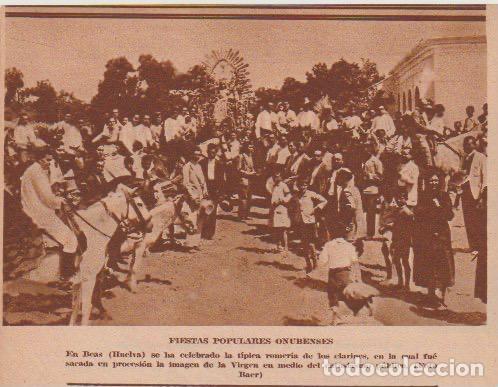 Coleccionismo de revistas y peri&oacute;dicos: * BEAS, Huelva * Romer&iacute;a de los clarines -1935