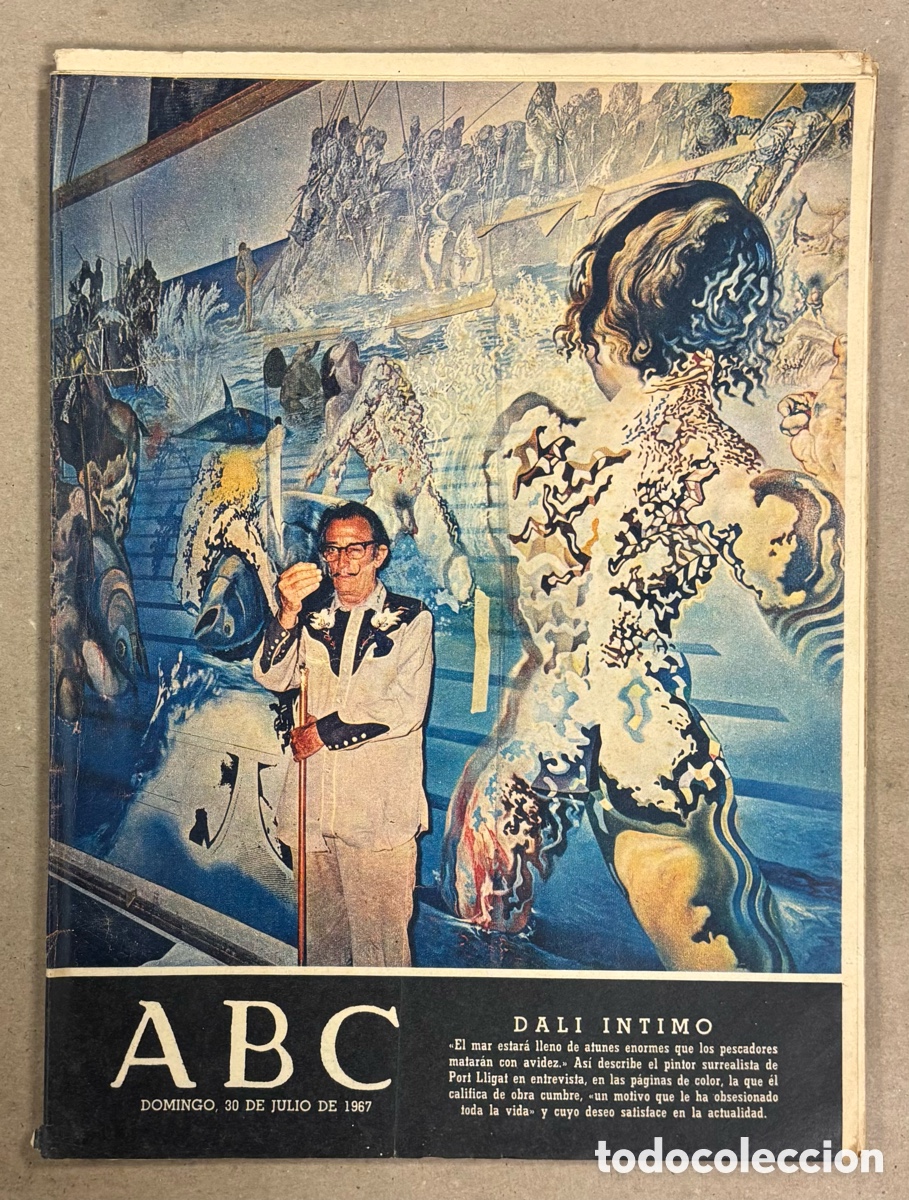 Coleccionismo de revistas y peri&oacute;dicos: ABC (30 DE JULIO DE 1967). DAL&Iacute; INTIMO,&hellip;