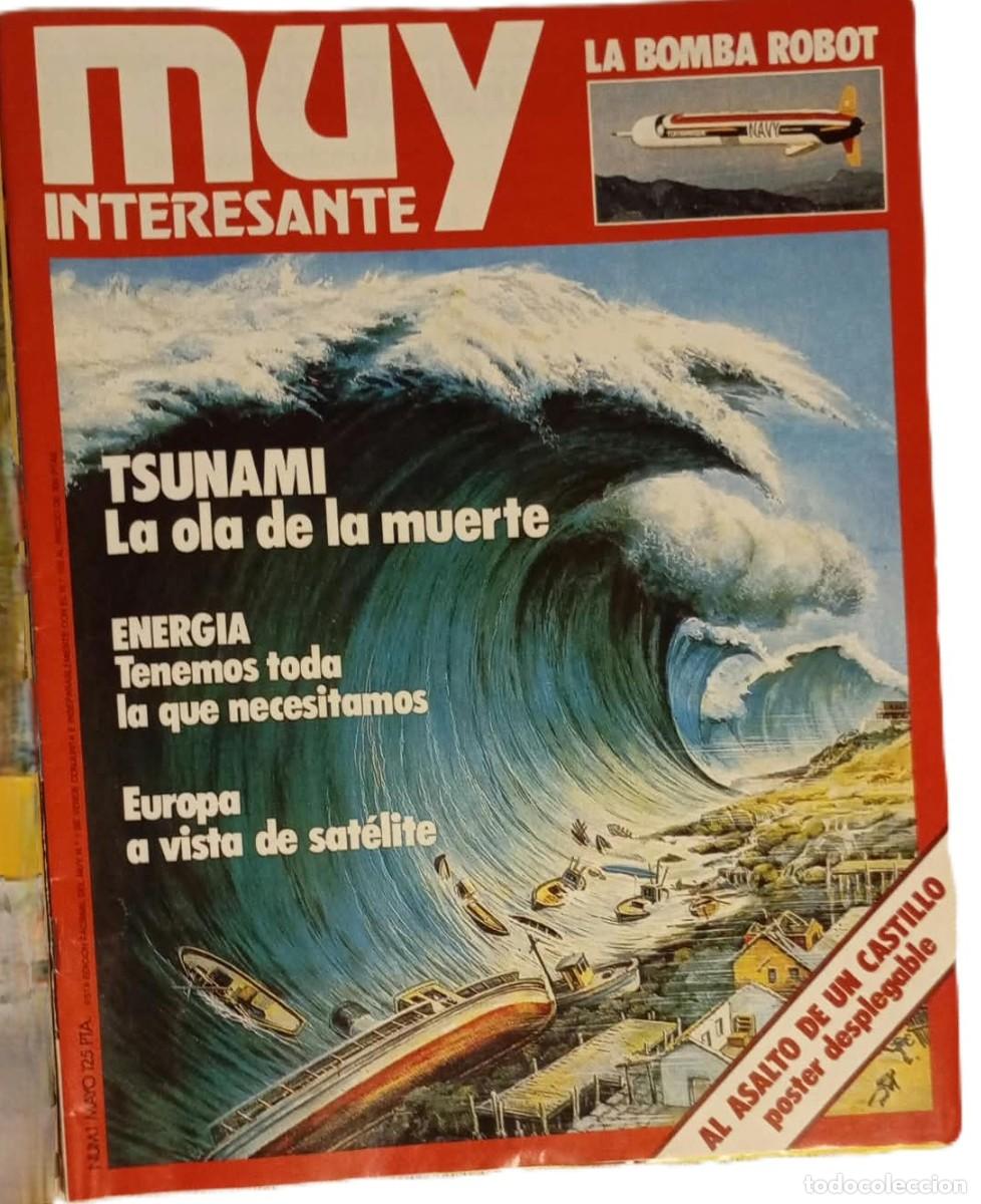 Coleccionismo de revistas y peri&oacute;dicos: REVISTA MUY INTERESANTE N&ordm; 1. Tsunami La Ola de la Muerte