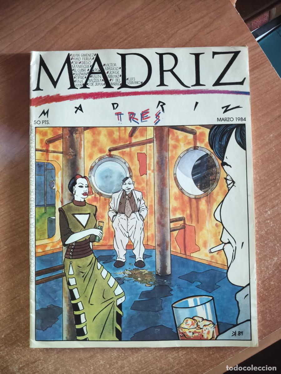 Coleccionismo de revistas y peri&oacute;dicos: Madriz Tres 3 - Marzo, 1984