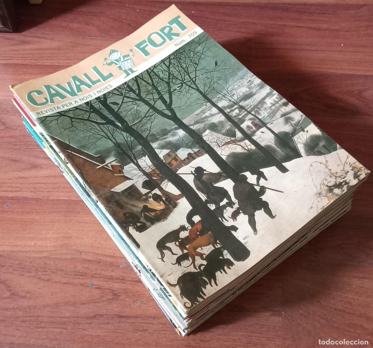 Coleccionismo de revistas y peri&oacute;dicos: CAVALL FORT.. LOTE DE 44 REVISTAS.. a&ntilde;os del 1992 al 1998