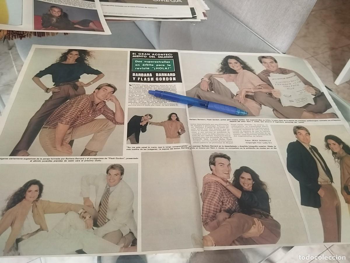 Coleccionismo de revistas y peri&oacute;dicos: BARBARA BARNARD Y FLASH GORDON CLIPPING RECORTE REVISTA 1981