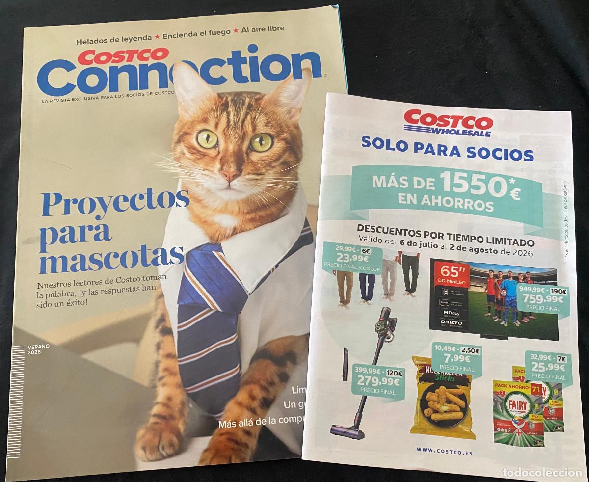 Coleccionismo de revistas y peri&oacute;dicos: 'Costco Connection'. Verano 2026. Revista de hipermercados Costco + cat&aacute;logo de art&iacute;culos. Nuevo.