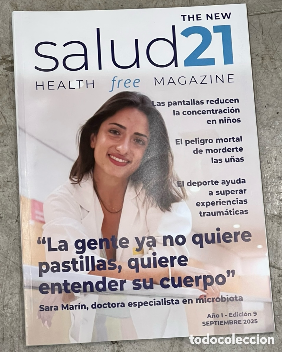 Coleccionismo de revistas y peri&oacute;dicos: Revista. SALUD21, 9. La gente ya no quiere pastillas. Regi&oacute;n de Murcia. 2025.