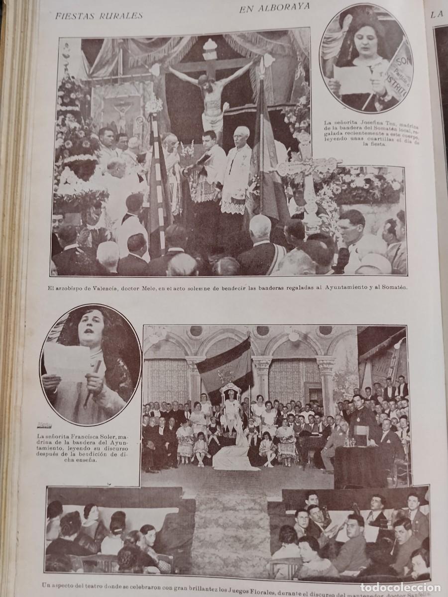 Coleccionismo de revistas y peri&oacute;dicos: PROYECTO DOMENECH EL PROBLEMA NARANJERO BANQUETE JAIME CHICHARRO HOJA A&Ntilde;O 1928