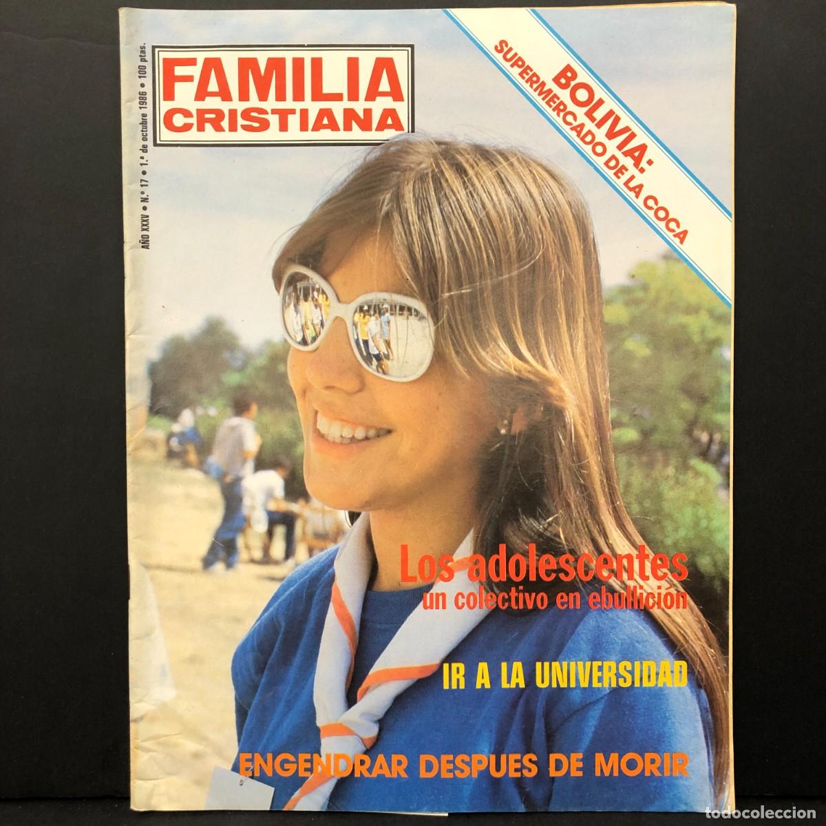 Coleccionismo de revistas y peri&oacute;dicos: FAMILIA CRISTIANA - REVISTA - N&ordm; 17 - A&Ntilde;O XXXV - 1986 / 5607