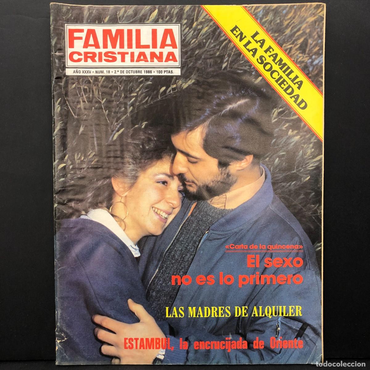 Coleccionismo de revistas y peri&oacute;dicos: FAMILIA CRISTIANA - REVISTA - N&ordm; 18 - A&Ntilde;O XXXV - 1986 / 5608