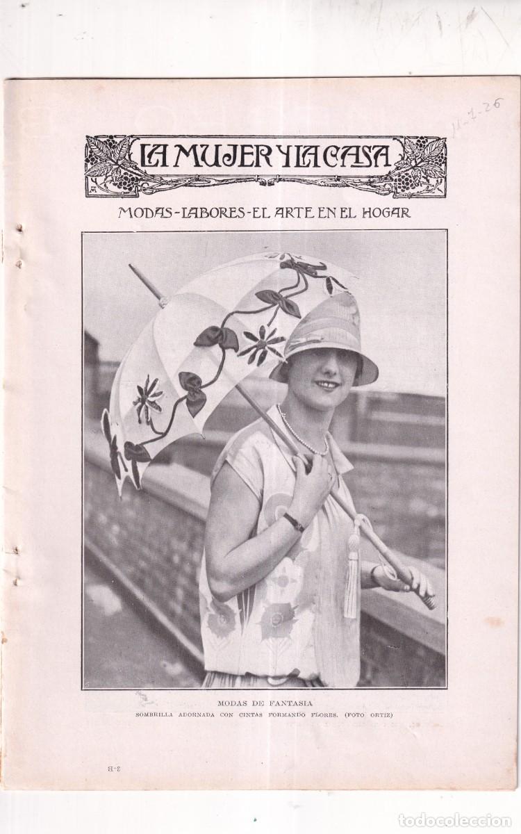 Coleccionismo de revistas y peri&oacute;dicos: GRAN MUNDO: La mujer y la casa SEPARATA BLANCO Y NEGRO, traje regional en Espa&ntilde;a, moda masculina, et