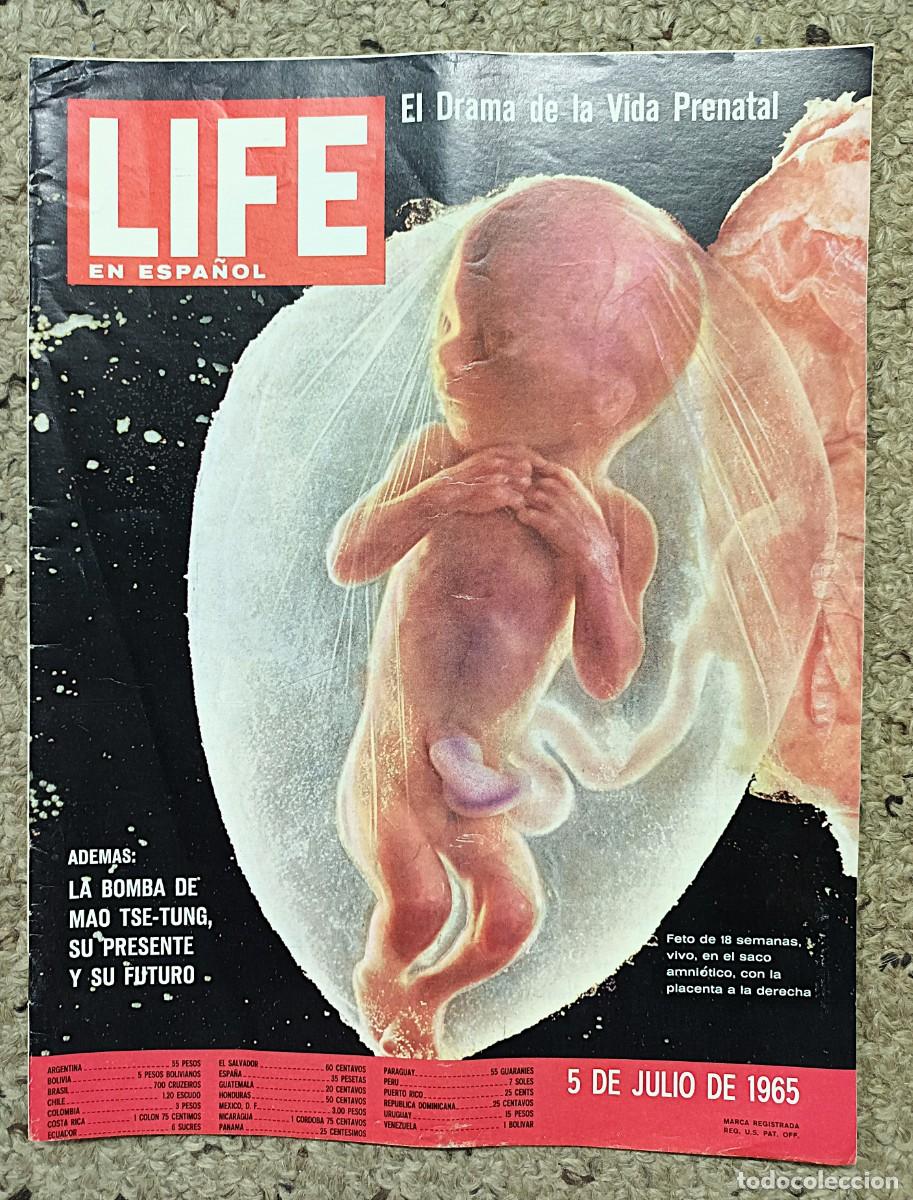 Coleccionismo de revistas y peri&oacute;dicos: REVISTA LIFE EN ESPA&Ntilde;OL DE 5 DE JULIO DE 1965