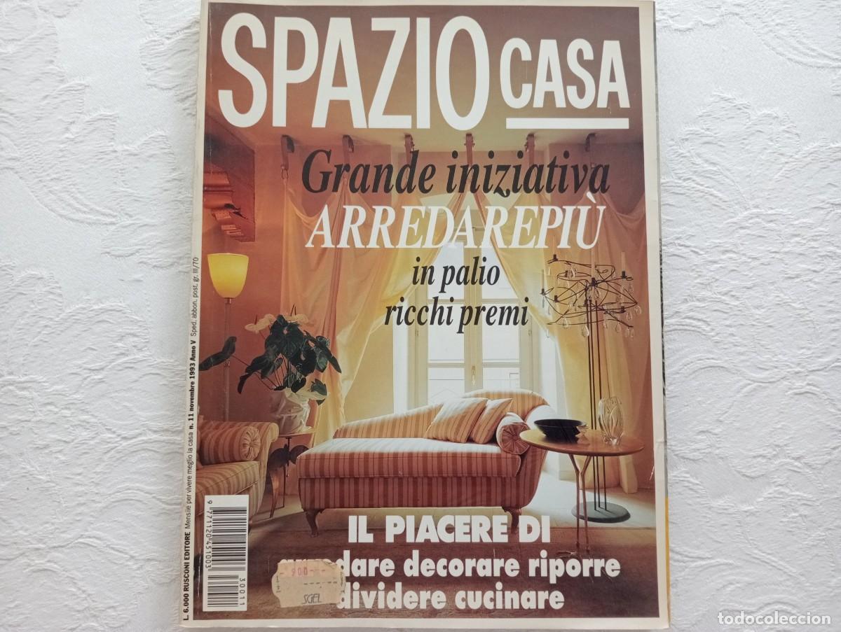 Coleccionismo de revistas y peri&oacute;dicos: Revista Spazio Casa N&ordm;11 - Noviembre 1993 - Dise&ntilde;o Decoraci&oacute;n Italiana Rusconi - 296 p&aacute;ginas