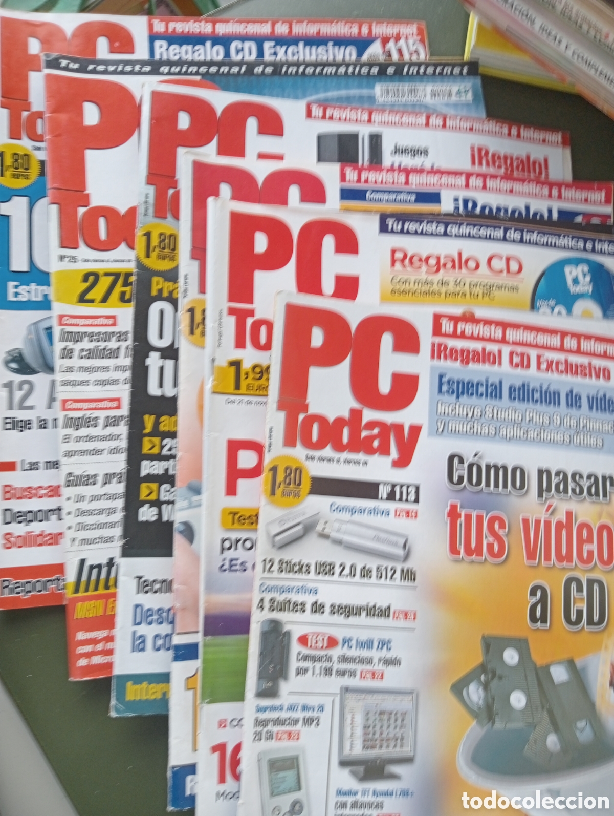 Coleccionismo de revistas y peri&oacute;dicos: Lote de seis revistas inform&aacute;tica