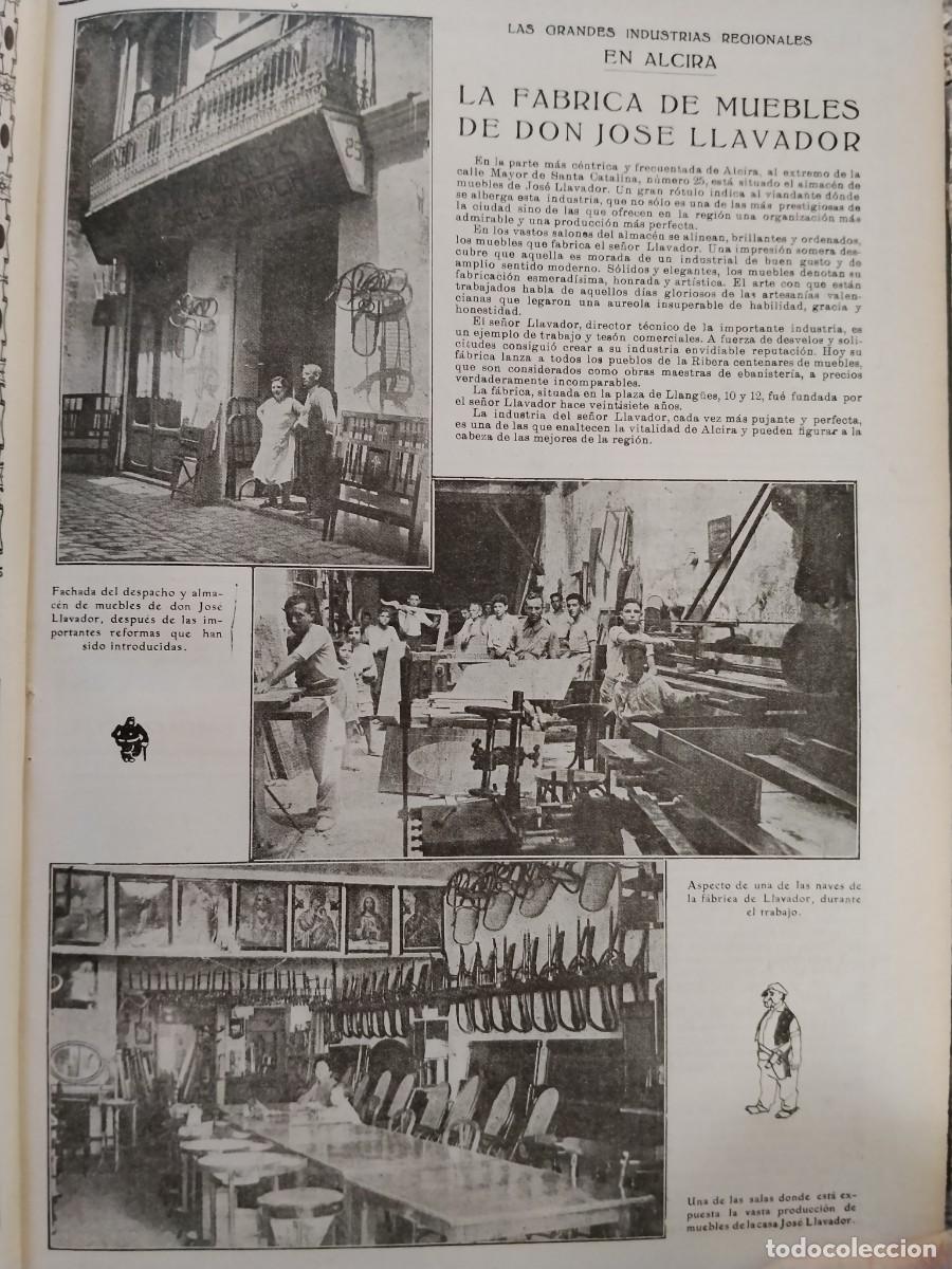 Coleccionismo de revistas y peri&oacute;dicos: VIVER DE LAS AGUAS SIERRA ESPADAN REBALSE DE LA FUENTE DE SAN MIGUEL HOJA A&Ntilde;O 1928