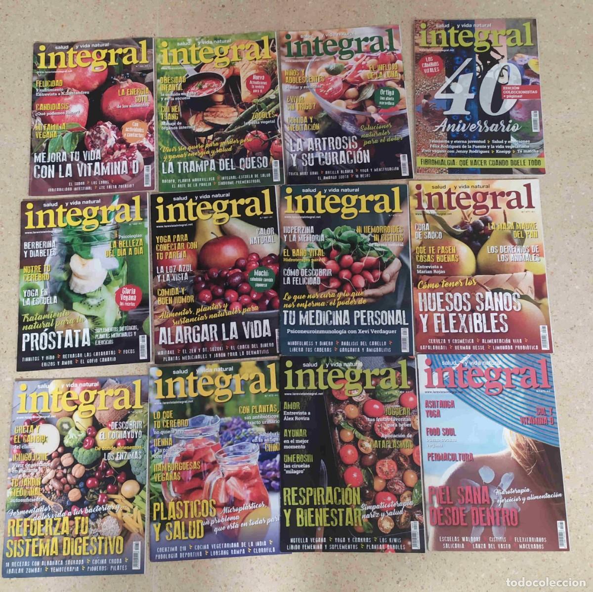 Coleccionismo de revistas y peri&oacute;dicos: Lote de 12 revistas Integral