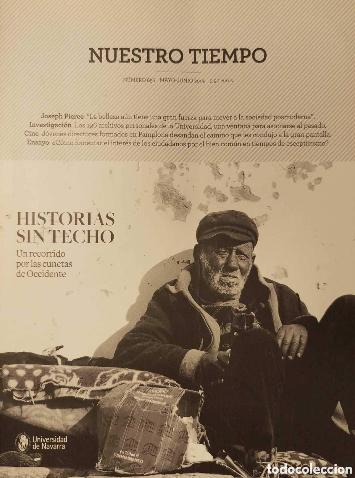 Coleccionismo de revistas y peri&oacute;dicos: Revista Nuestro Tiempo. N&ordm;656. Universidad de Navarra. Mayo-Junio 2009.