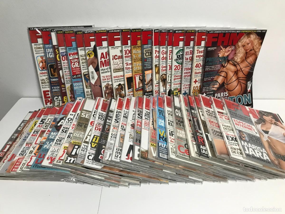 Coleccionismo de revistas y peri&oacute;dicos: REVISTA FHM LOTE COMPLETO. INCLUYE 149 REVISTAS Y SUPLEMENTOS