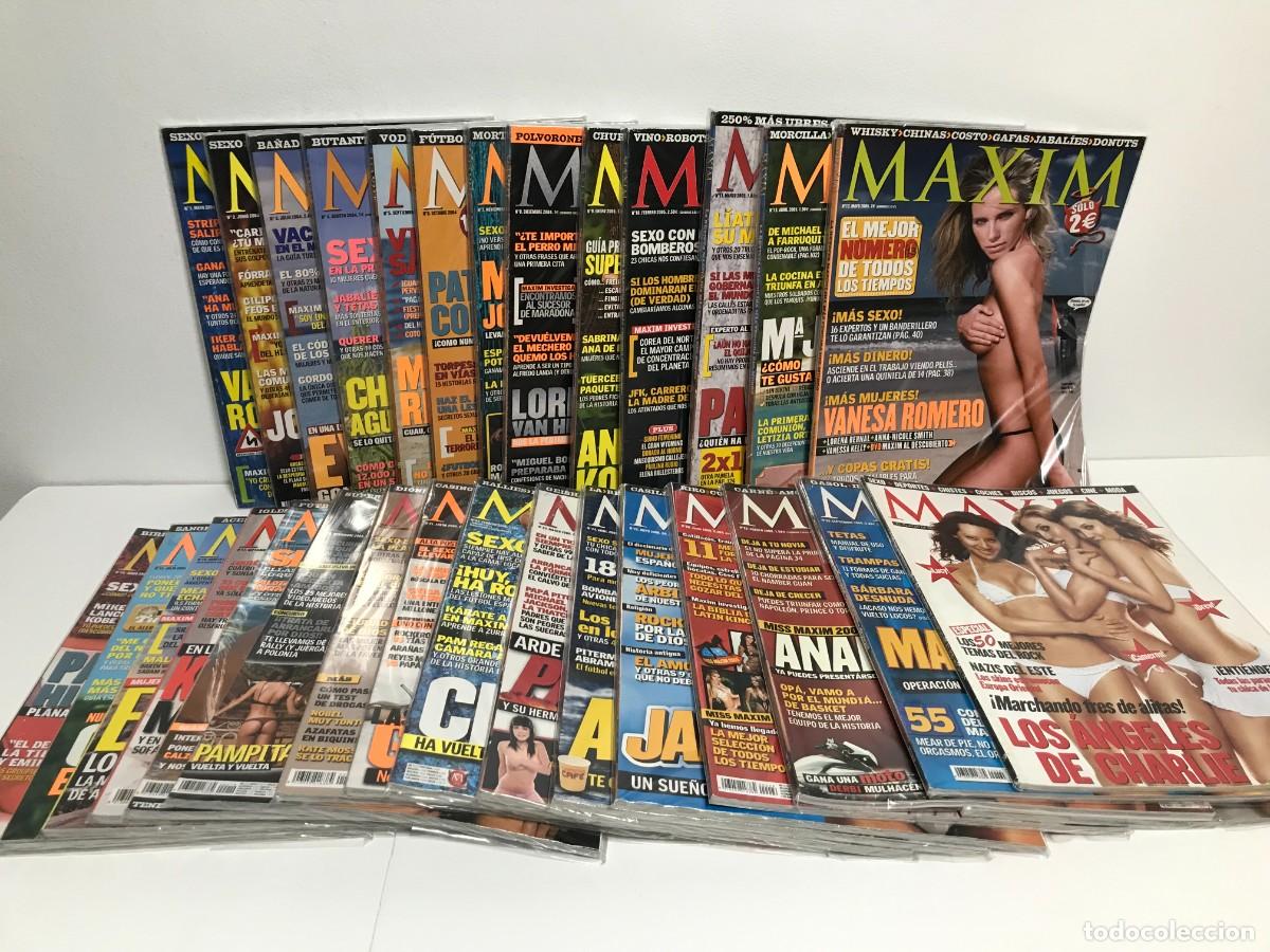 Coleccionismo de revistas y peri&oacute;dicos: REVISTA MAXIM LOTE COMPLETO. INCLUYE 30 REVISTAS