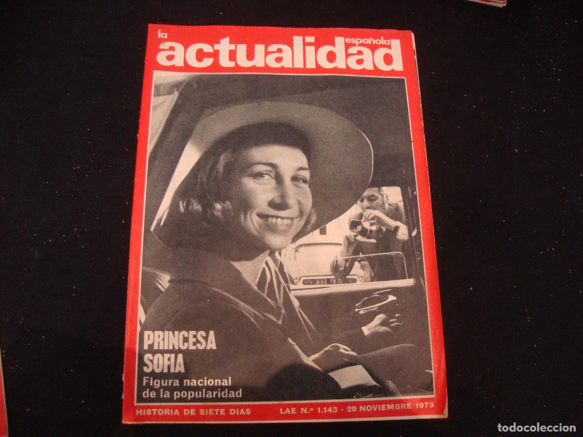 Collection Magazines and Newspapers: REVISTA LA ACTUALIDAD ESPA&Ntilde;OLA HISTORIA DE SIETE DIAS LAE N&ordm; 1143 --29 NOVIEMBRE 1973