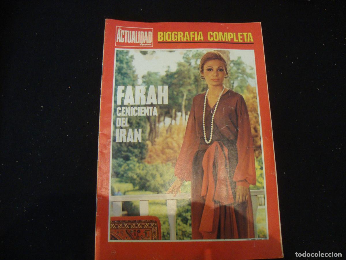 Collectionnisme de Revues et Journaux: REVISTA LA ACTUALIDAD ESPA&Ntilde;OLA HISTORIA DE SIETE DIAS LAE N&ordm; 1132 -- 21 OCTUBRE 1971 BIOGRAFIA FARAH
