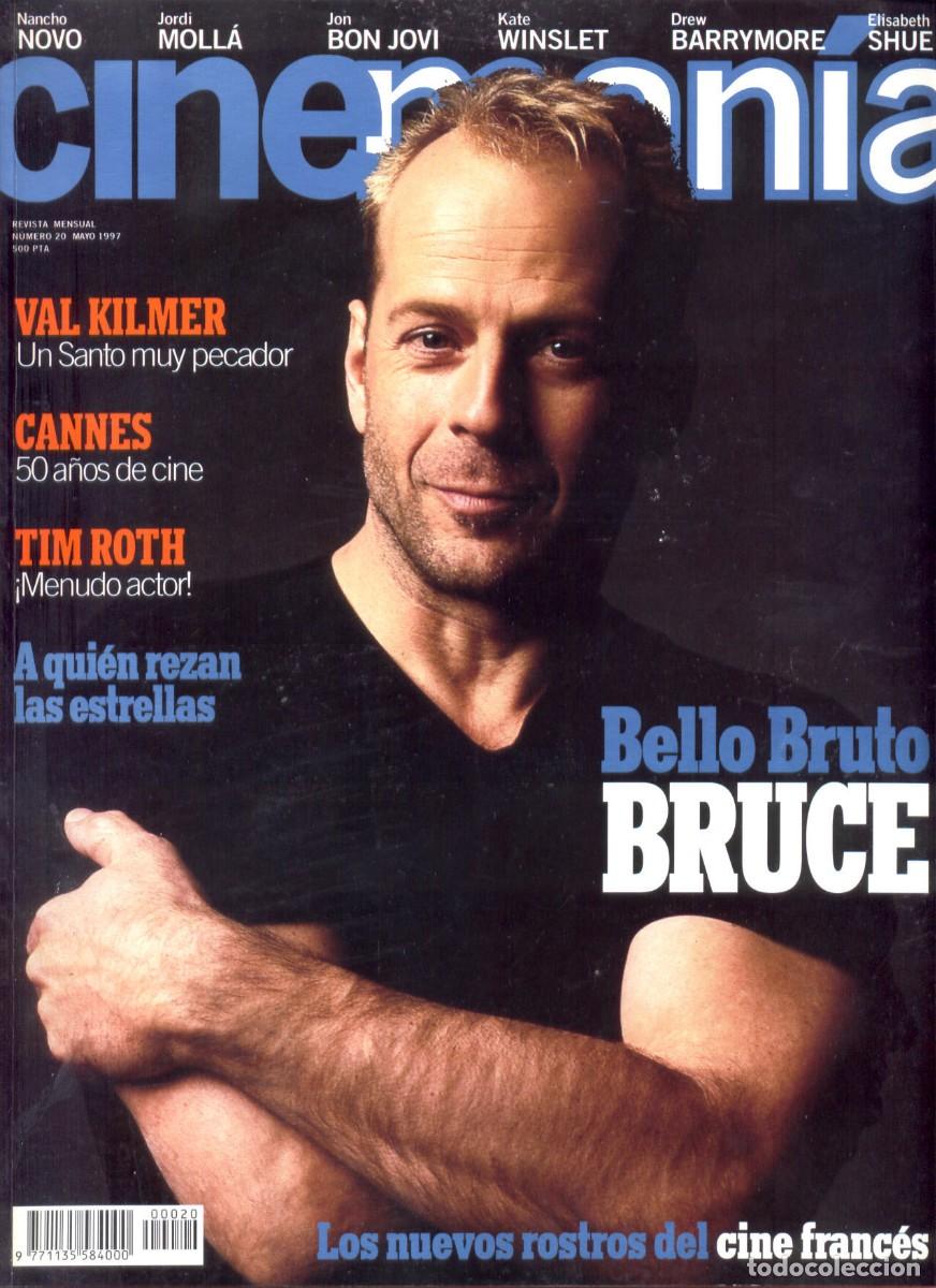 Coleccionismo de revistas y peri&oacute;dicos: REVISTA CINEMANIA N&ordm; 20 MAYO 1997, BRUCE WILLIS