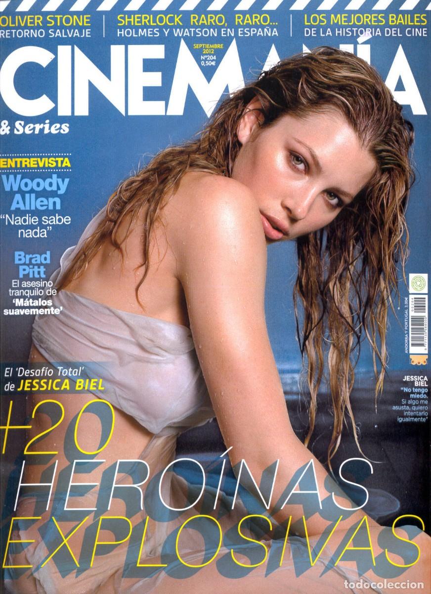 Coleccionismo de revistas y peri&oacute;dicos: REVISTA CINEMANIA N&ordm; 204 SEPTIEMBRE 2012, JESSICA BIEL