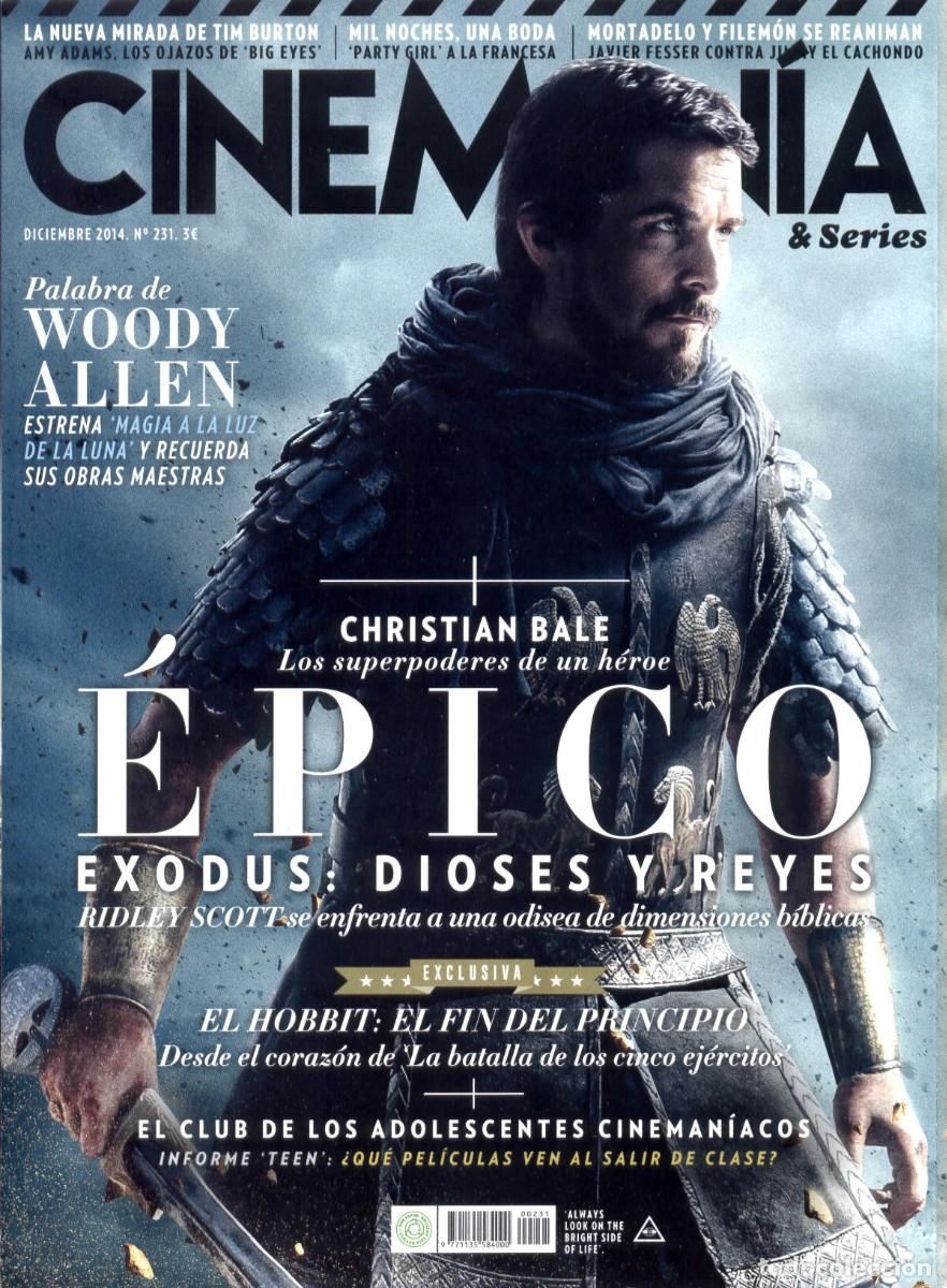 Colecionismo de Revistas e Jornais: REVISTA CINEMANIA N&ordm; 231 DICIEMBRE 2014, EPICO (2)