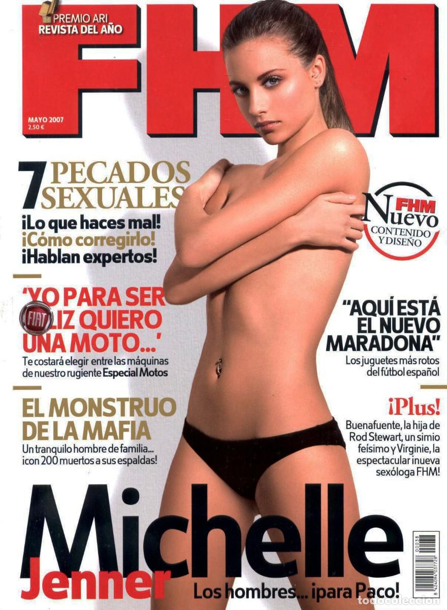 Coleccionismo de revistas y peri&oacute;dicos: REVISTA FHM N&ordm; 38 MAYO 2007, MICHELLE JENNER