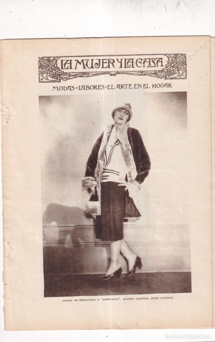 Collection Magazines and Newspapers: La mujer y la casa. SEPARATA BLANCO Y NEGRO Romero de Torres, T&oacute;rtola, Amalia Molina, Moda, etc