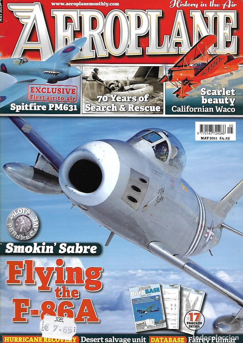 Coleccionismo de revistas y peri&oacute;dicos: REVISTA AEROPLANE MAYO 2011