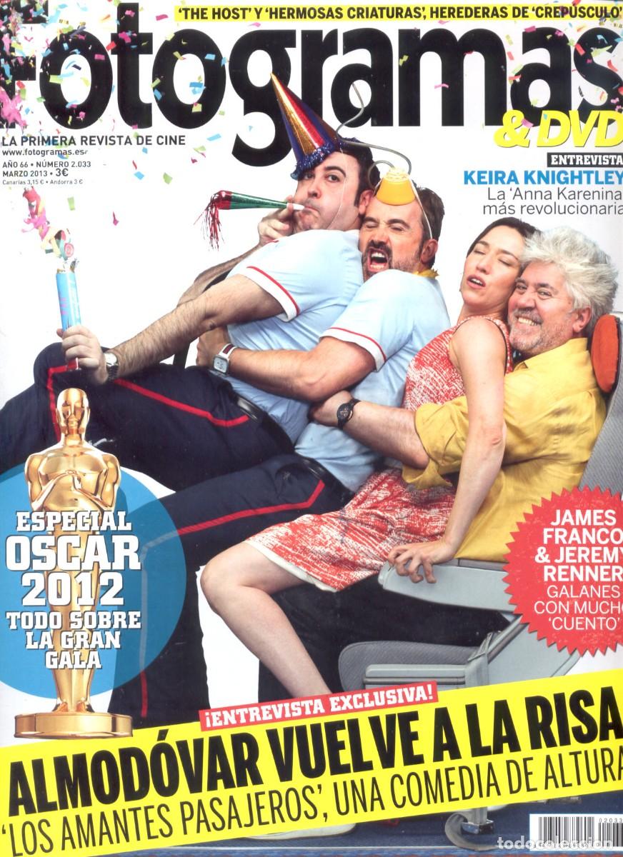 Colecionismo de Revistas e Jornais: REVISTA FOTOGRAMAS N&ordm;2033 MARZO 2013, ESPECIAL OSCAR 2012