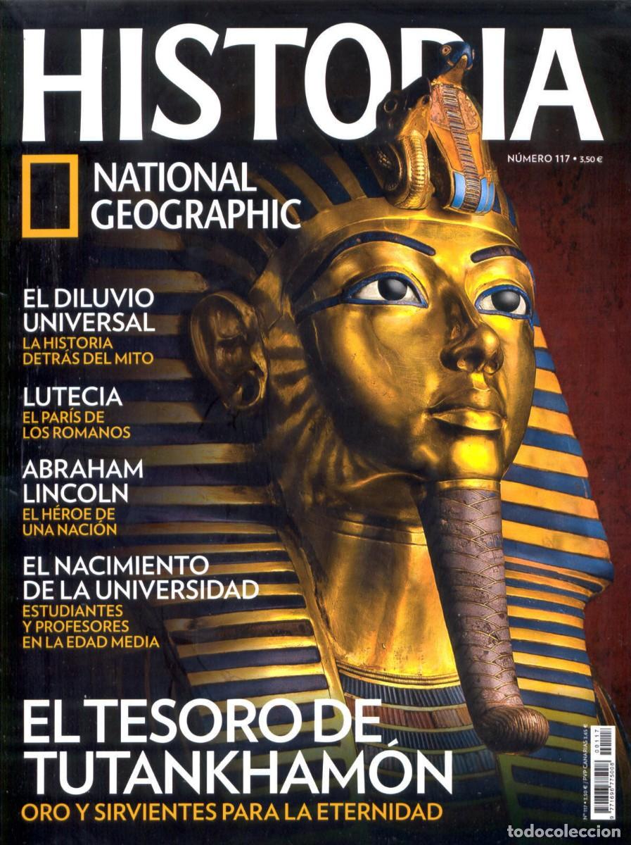 Coleccionismo de revistas y peri&oacute;dicos: REVISTA HISTORIA NATIONAL GEOGRAPHIC N&ordm; 117, EL TESORO DE TUTANKHAM&Oacute;N