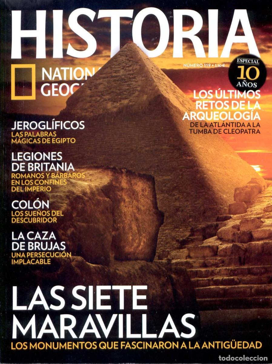 Coleccionismo de revistas y peri&oacute;dicos: REVISTA HISTORIA NATIONAL GEOGRAPHIC N&ordm; 119, LAS SIETE MARAVILLAS (2)