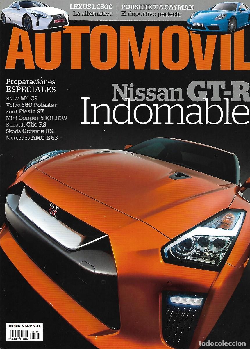 Coleccionismo de revistas y peri&oacute;dicos: REVISTA AUTOMOVIL N&ordm; 463, ENERO 2017
