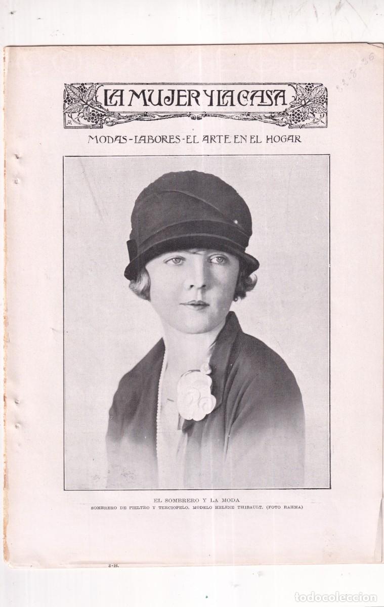 Collezionismo di Riviste e Giornali: La mujer y la casa. SEPARATA BLANCO Y NEGRO modas, la jornada de la peque&ntilde;a veraneante