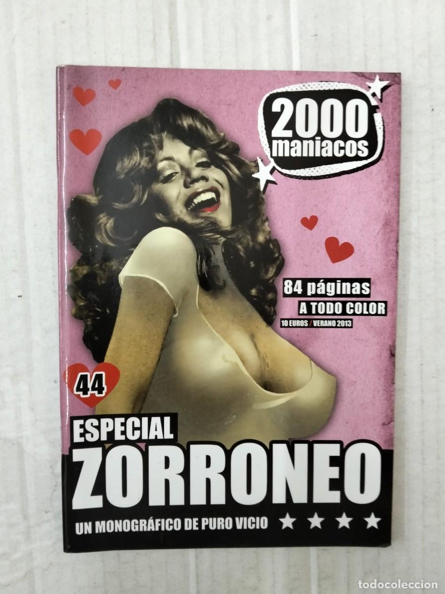 Coleccionismo de revistas y peri&oacute;dicos: 2.000 MANIACOS n&ordm; 44. ESPECIAL ZORRONEO