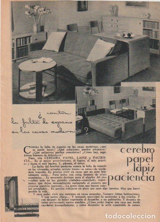 Coleccionismo de revistas y peri&oacute;dicos: * DECORACI&Oacute;N *INTERIORISMO * Muebles Hubert Querner, Franz Singer, Paul Bry - 1935