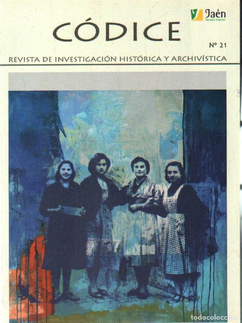 Coleccionismo de revistas y peri&oacute;dicos: C&Oacute;DICE, REVISTA DE INVESTIGACI&Oacute;N HIST&Oacute;RICA Y ARCHIVISTA N&Uacute;MERO 21. A-LJA-170