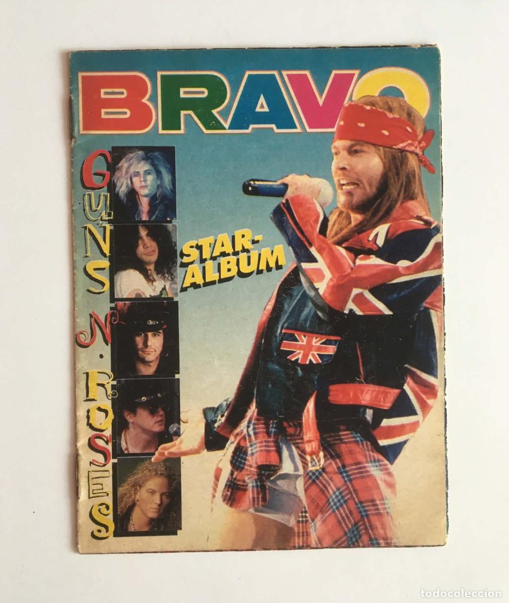 Coleccionismo de revistas y peri&oacute;dicos: Guns N' Roses Vintage Bravo Star-Album Mini Booklet - Bravo Magazine Germany 1990s Music Rock