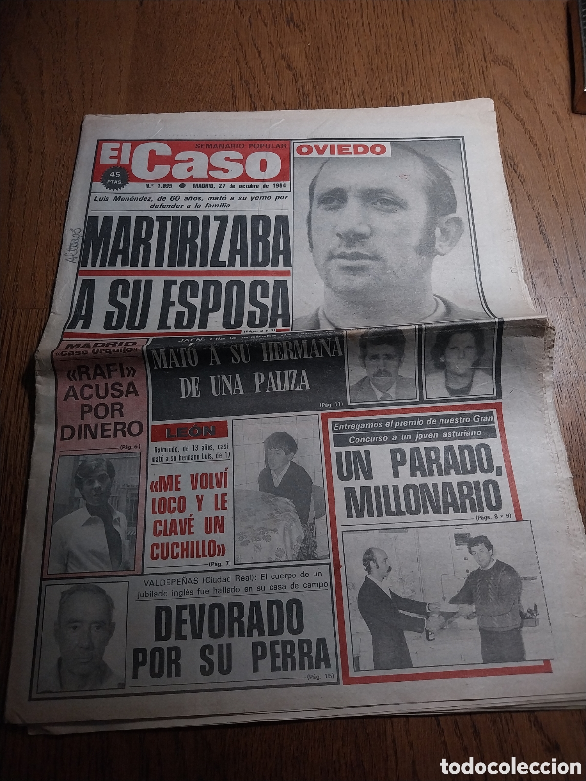 Coleccionismo de revistas y peri&oacute;dicos: EL CASO 1984 NI&Ntilde;O CAE A POZO LAS PALMAS