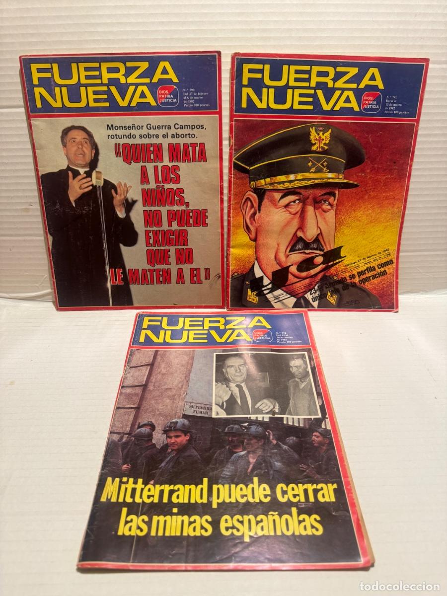 Coleccionismo de revistas y peri&oacute;dicos: REVISTA FUERZA NUEVA 1982